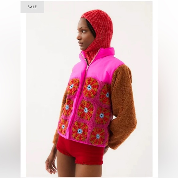 🌟HP🌟ANTHROPOLOGIE NWT Tach Nicoleta Crochet Jacket Size M. - Picture 6 of 10